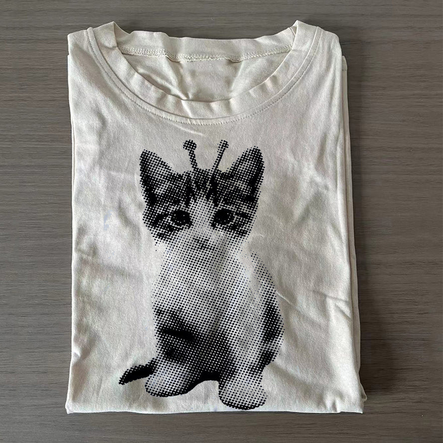 Silly Cat 90s T-shirt