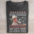Ugly Smokey and the Bandit Christmas T-shirt
