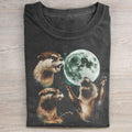 Three Otters Moon T-shirt