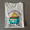 Müllcontainer-Brand T-Shirt