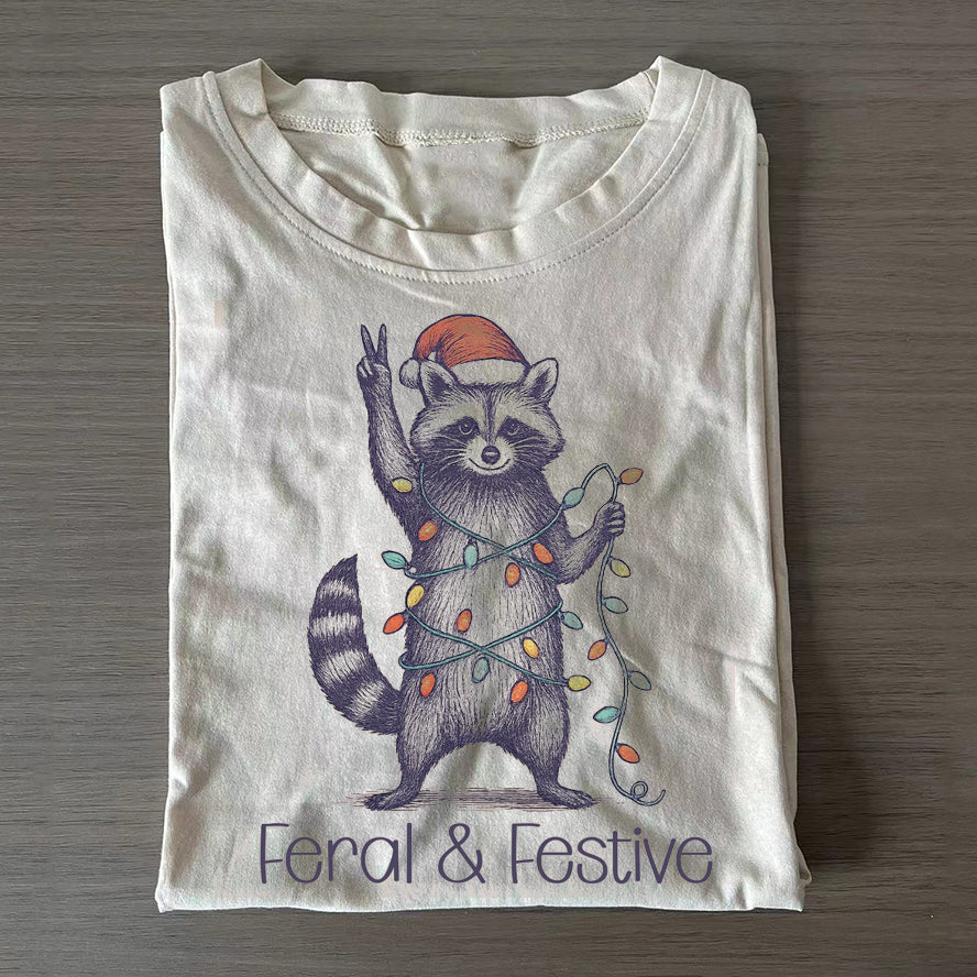 Feral and Festive T-shirt