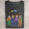 Vintage Washed Cat T-shirt