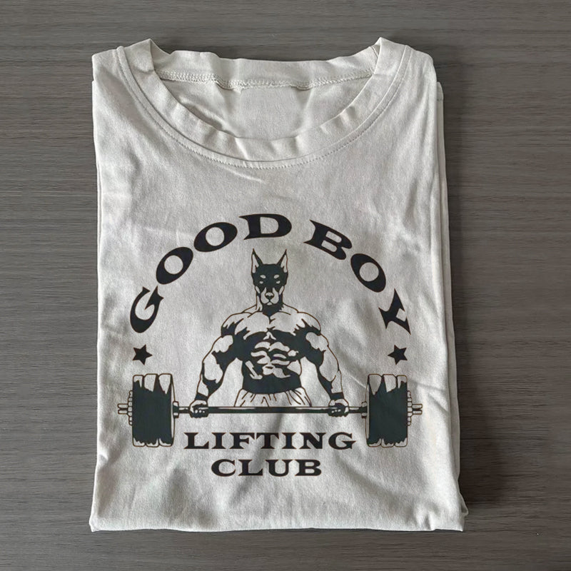Good Boy Lifting Club T-shirt