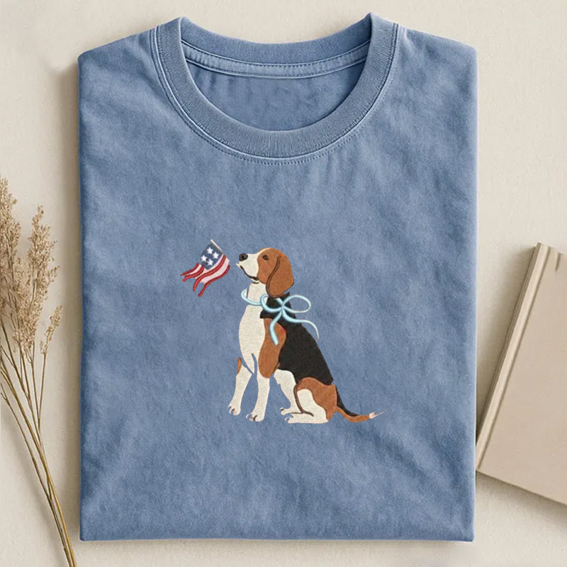 Patriotic Dog T-shirt