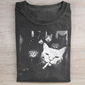 Funny Gangster Cat T-shirt