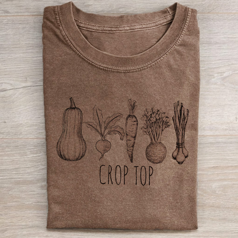 Funny Gardening Soft Vegetable T-shirt