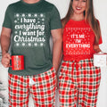 Weihnachts-Partner-T-Shirt
