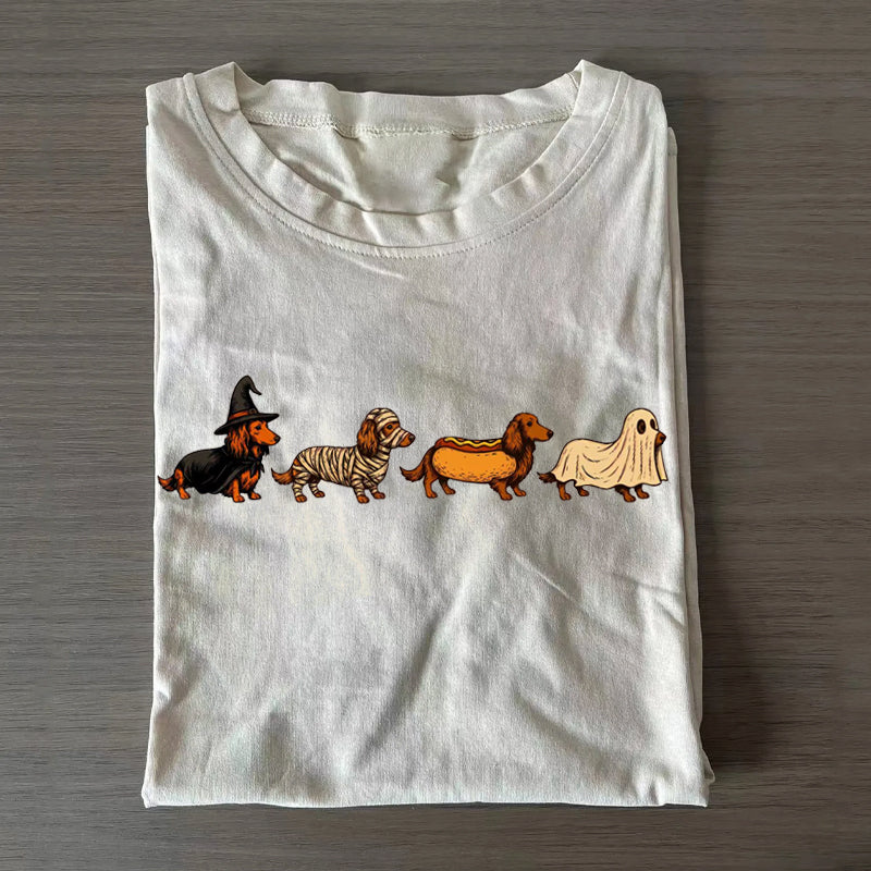 Halloween Wiener Dog T-shirt