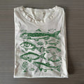 Vintage 90er Fisch-T-Shirt