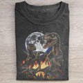 Velociraptor Dinosaur Vintage 90s T-shirt