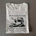 Funny Frog Graphic T-shirt
