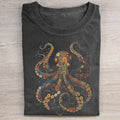 Octopus Flower Patterns T-shirt