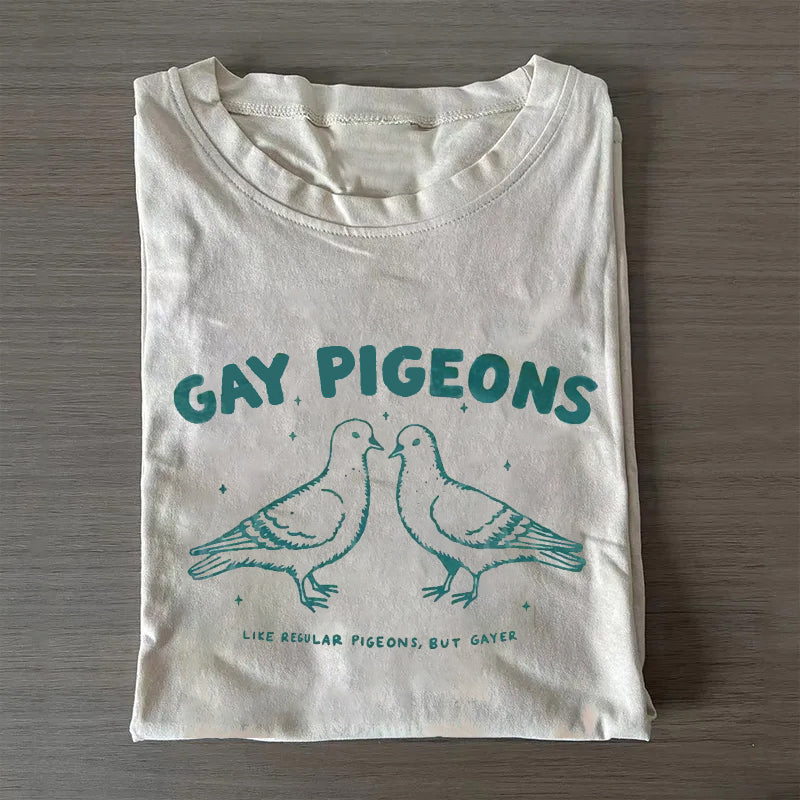 Gay Pigeons T-shirt
