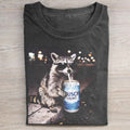 Cool Raccoon Graphic T-shirt