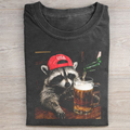 Funny Raccoon Beer T-shirt