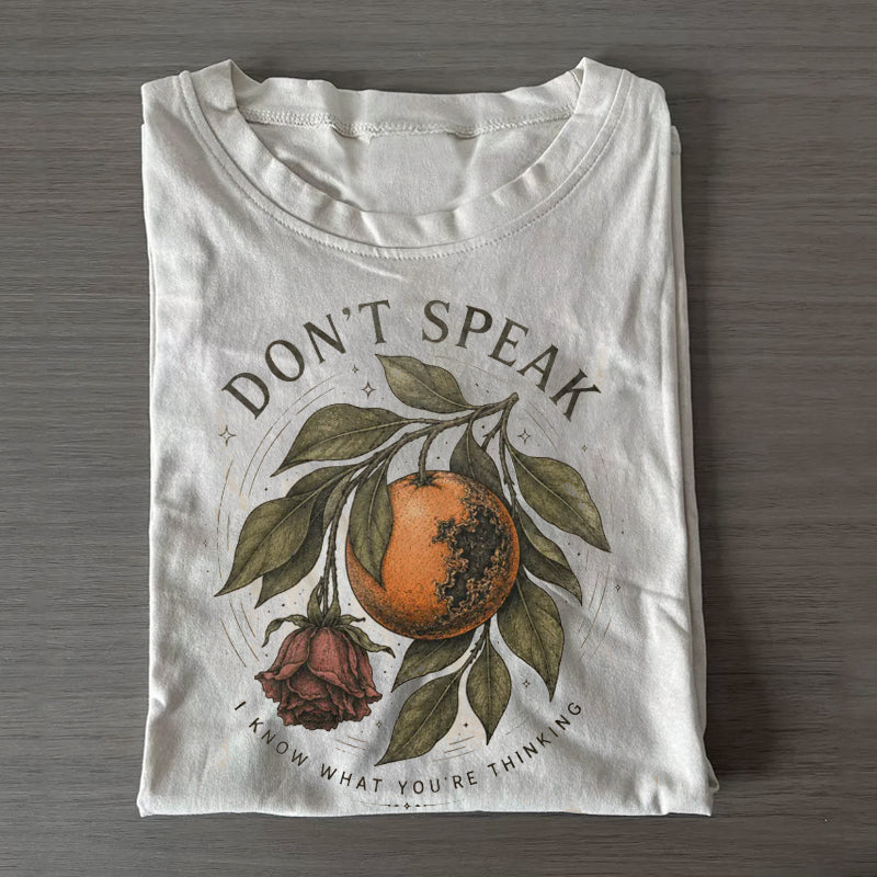 Don’t Speak Orange Graphic T-shirt