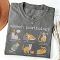 Funny Cats Speech Therapy T-shirt