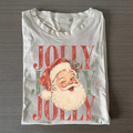 Retro Jolly Santa Christmas T-shirt