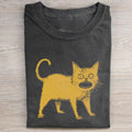 Schreckliches japanisches Katzen-T-Shirt