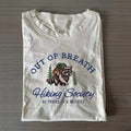 T-Shirt der "Out of Breath Hiking Society"