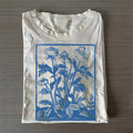 Vintage Wildblumen Grafik-T-Shirt