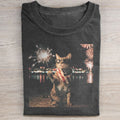 Funny Cat Patriotic T-shirt