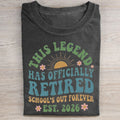 This Legend Has Officially Retired T-shirt