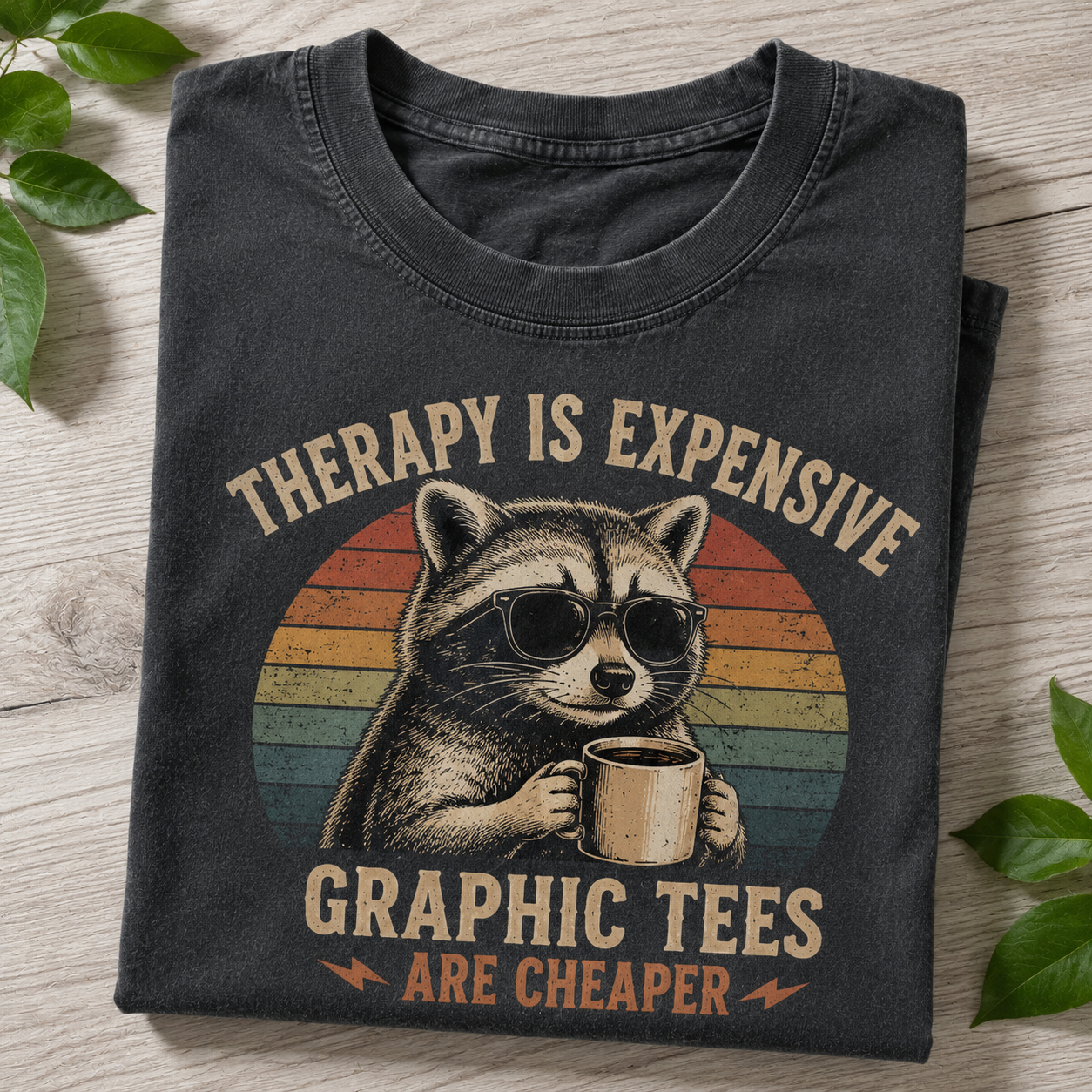 Therapy Is Expensive.  Graphic Tees Are Cheaper.