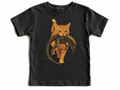 Cat Carrying Alien Kids Shirt