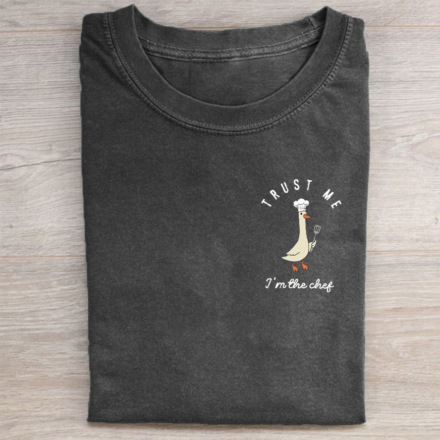 Funny Chef Goose T-shirt