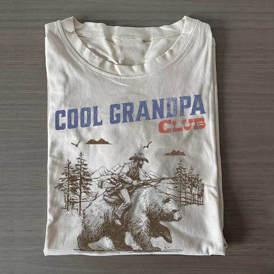 Cool Grandpa Club T-shirt